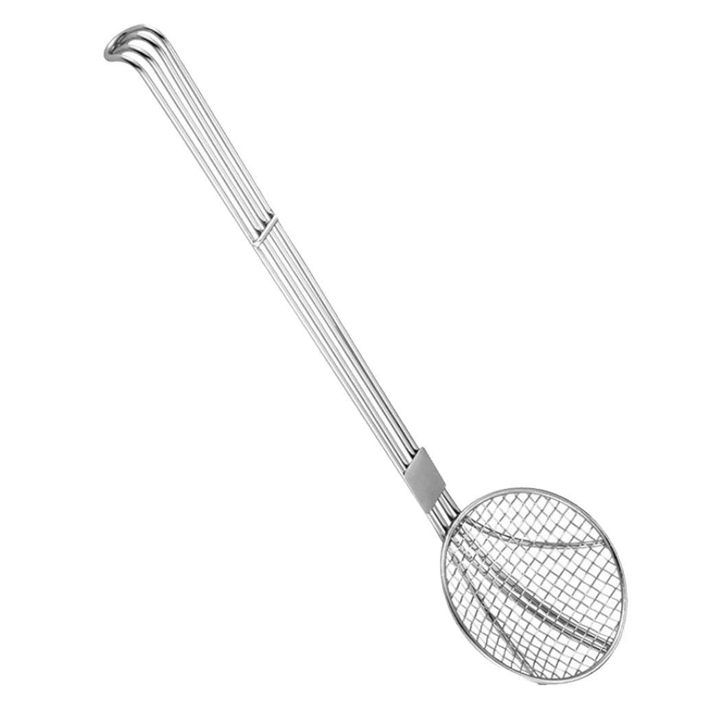 Multi-functional Home Camping Filter Spoon Food Oil-Frying BBQ Mesh Large