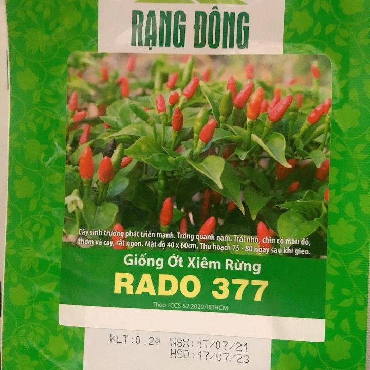 Giống ớt xiêm rừng Rd