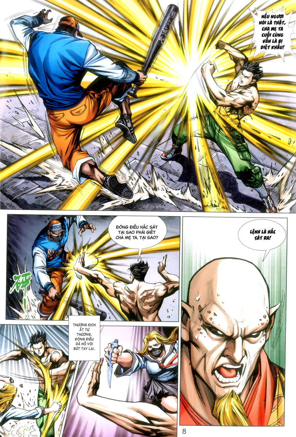 Long Hổ 5 Thế 3 Thế Cừu chapter 88 8