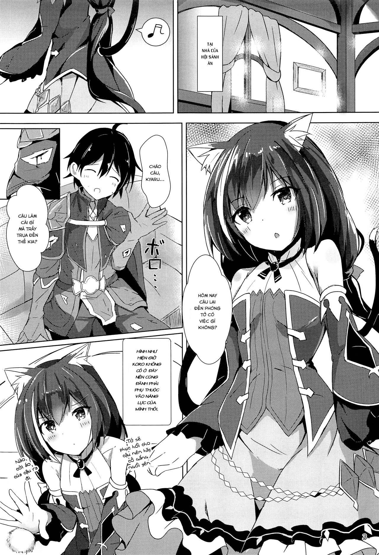 tình yêu nóng bỏng với kyaru dere dere (princess connect! re:dive) chapter 1 1