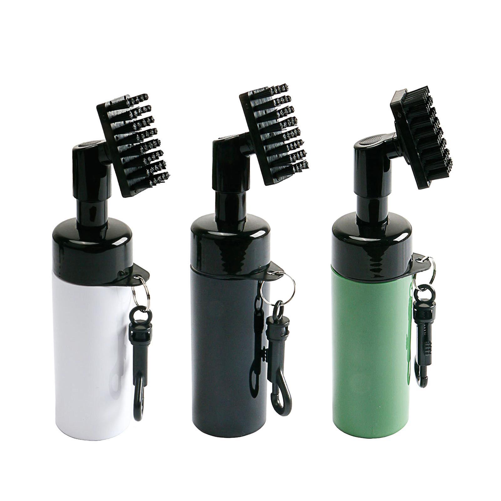 3Pcs Golf Club Groove Brush with Water Bottle Professional Lightweight