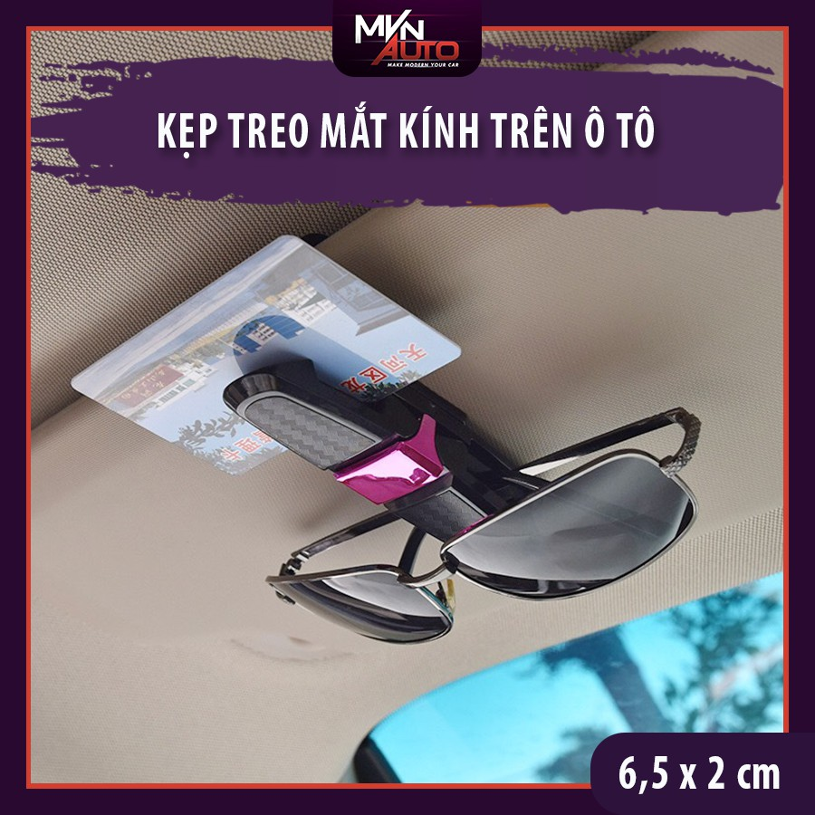 Kẹp Giữ Mắt Kính Ô Tô – Kẹp Treo Mắt Kính Xe Hơi