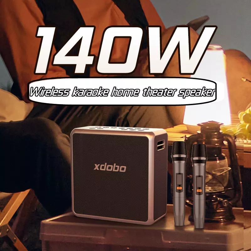 Loa nghe nhạc và Karaoke di động Xdobo King Max siêu trầm 140W Bluetooth 5.2 hàng chính hãng