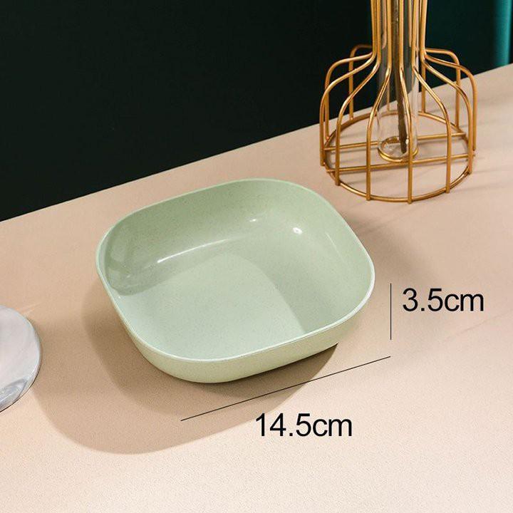 Set 8 Đĩa Nhựa Lúa Mạch - Hàng Loại 1