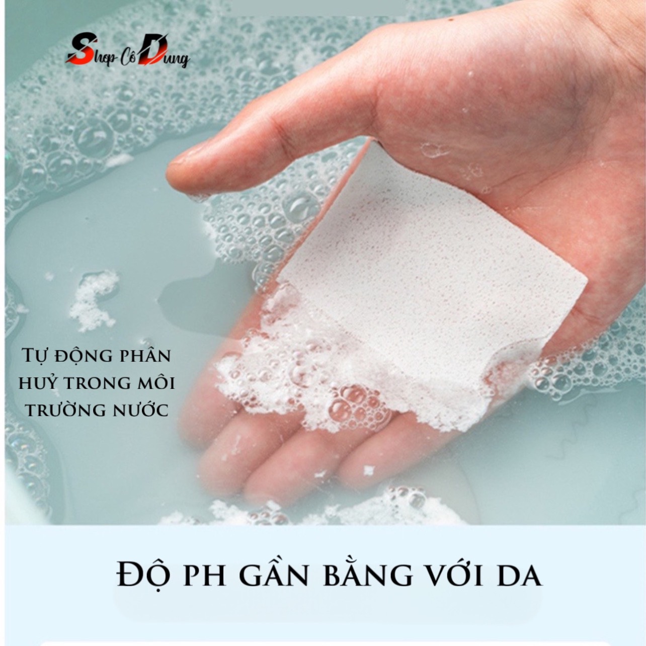 Giấy giặt quần áo túi 30 tờ, an toàn lành tính. Giấy giặt sinh học công nghệ hiện đại, hiệu quả cao