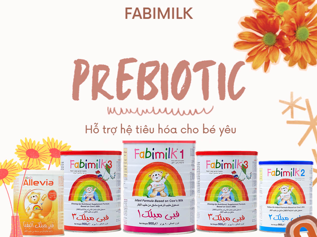 Sữa bột Fabimilk số 1 400g (0-6 tháng) - Nhập khẩu Vương quốc Anh