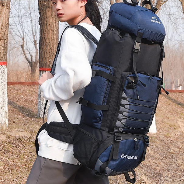 Cao cấp - Balo Leo Núi Phượt Du Lịch Max Volume 90L Backpack