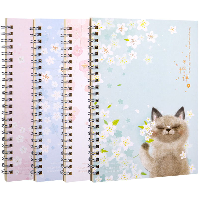 Số Gáy Xoắn A5-60 Trang Deli - Combo 4 Quyển - LA560