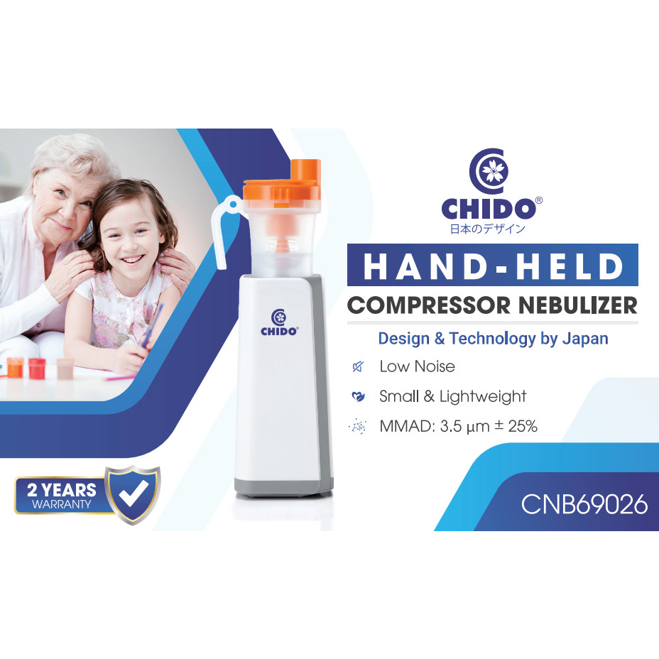 Máy xông mũi họng CHIDO công nghệ Nhật Bản