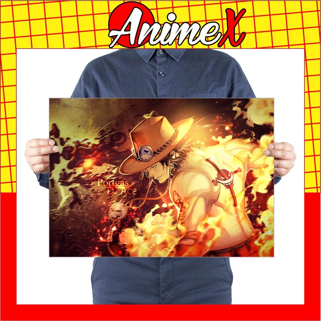 Poster Hình Portgas D. Ace Onepiece