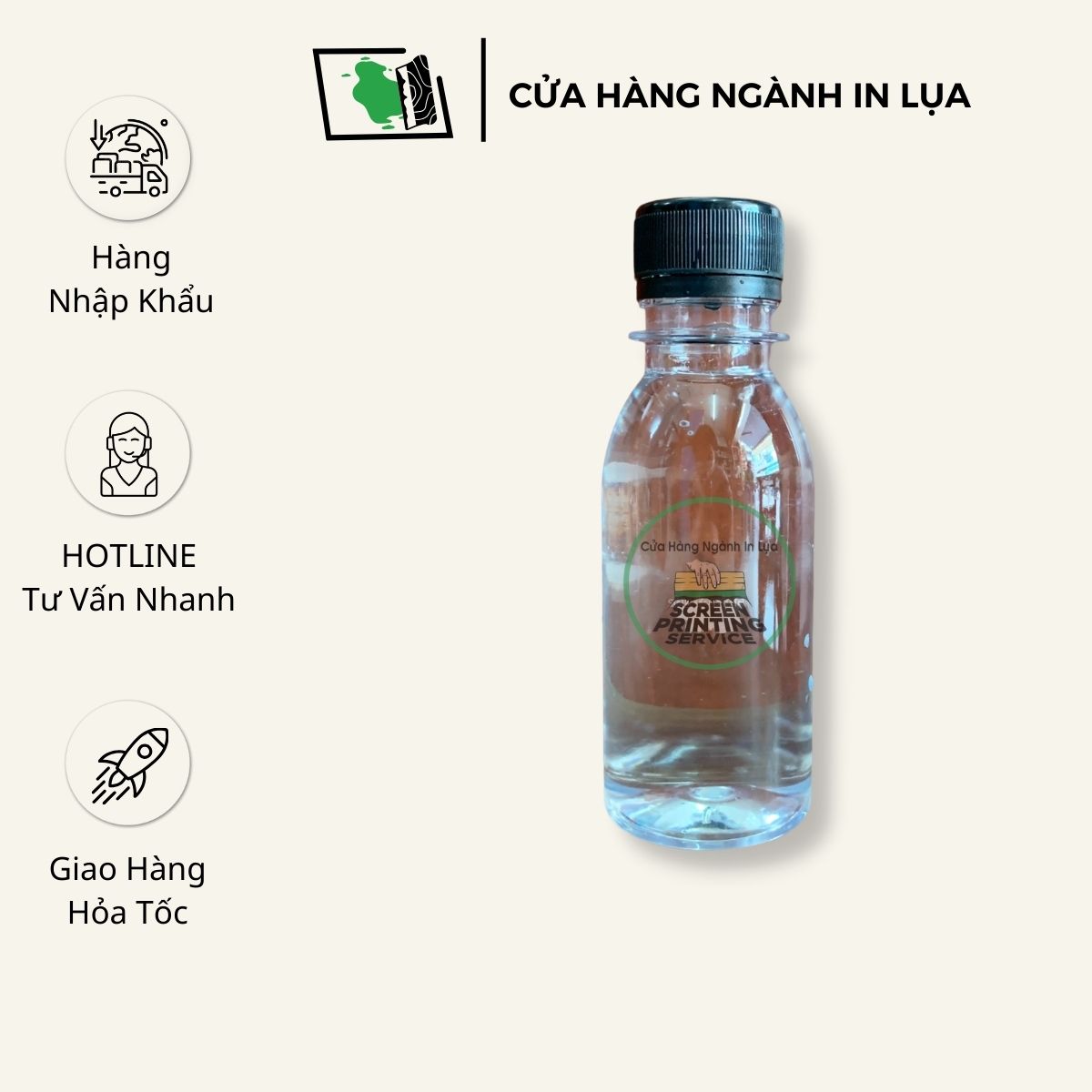 Dung dịch chống bít bản mực in lụa