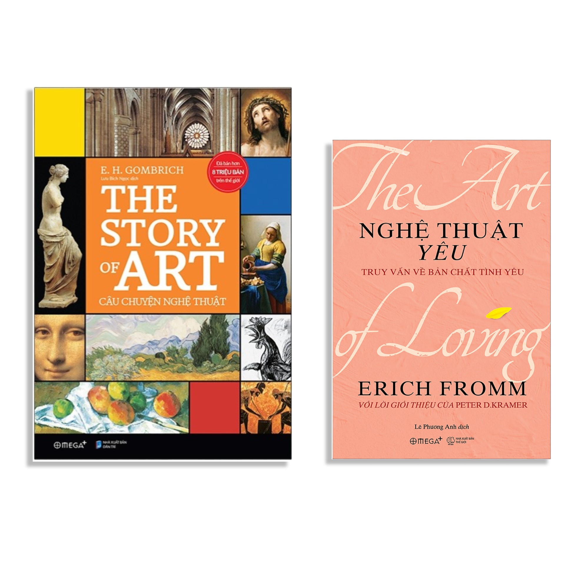 Combo Sách : THE STORY OF ART - Câu Chuyện Nghệ Thuật + The Art Of Loving - Nghệ Thuật Yêu: Truy Vấn Về Bản Chất Tình Yêu