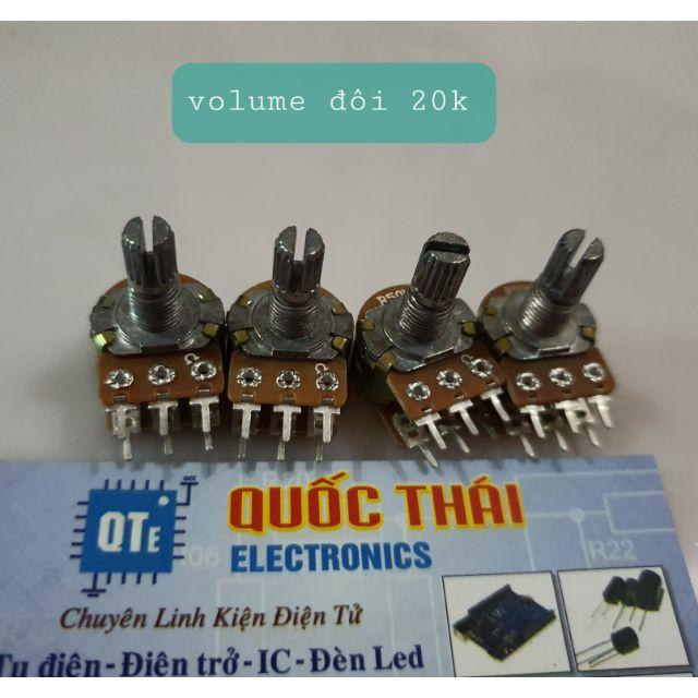 Combo 4 biến trở volume  đôi