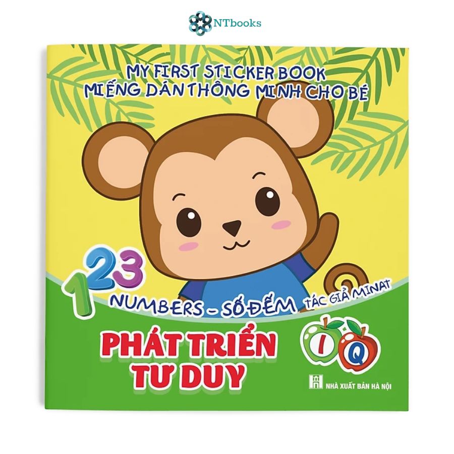 Sách Miếng dán Thông minh cho bé (Phát triển EQ - IQ) - My First Sticker Book - Trọn bộ 6 cuốn