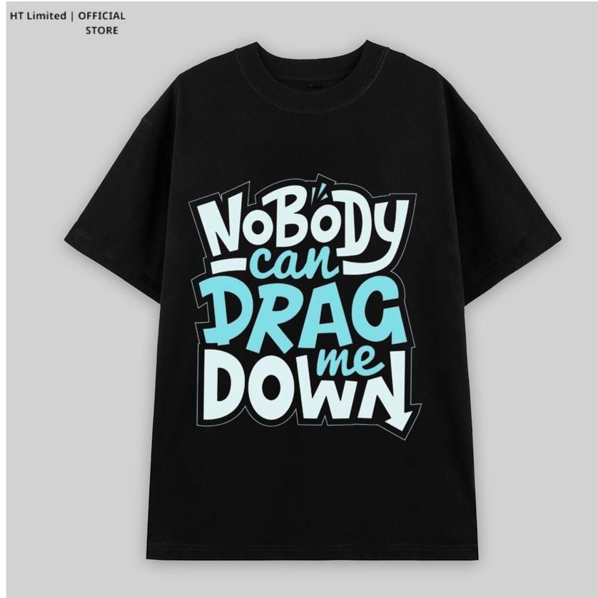 Áo thun thiết kế Unisex họa tiết nobody basic local brand, Cotton Cao Cấp 100%