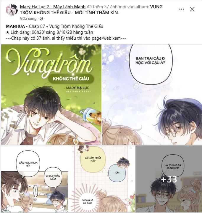 vụng trộm không thể giấu - mối tình thầm kín chapter 87.1 1