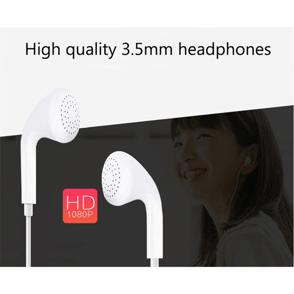 3.5mm Waterproof Wired Earphones With Microphone Volume Control Music Gaming In-ear Sport Headset Earbuds