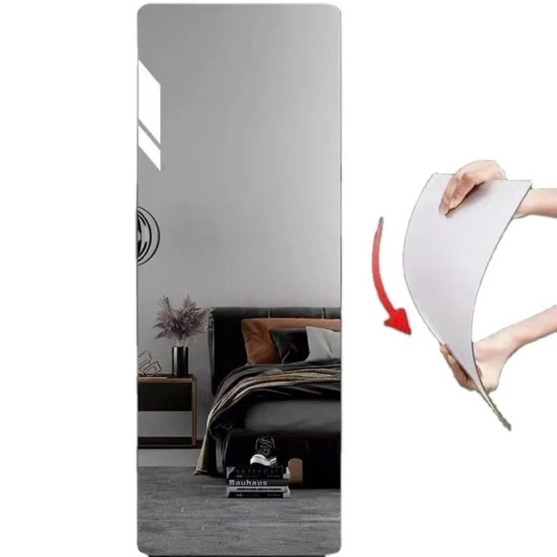 GƯƠNG DÁN TƯỜNG TOÀN THÂN 110x40cm – Gương Mềm Không Vỡ, Dán Tường Siêu Dính Decor Phòng Ngủ - HÀNG CHÍNH HÃNG MINIIN