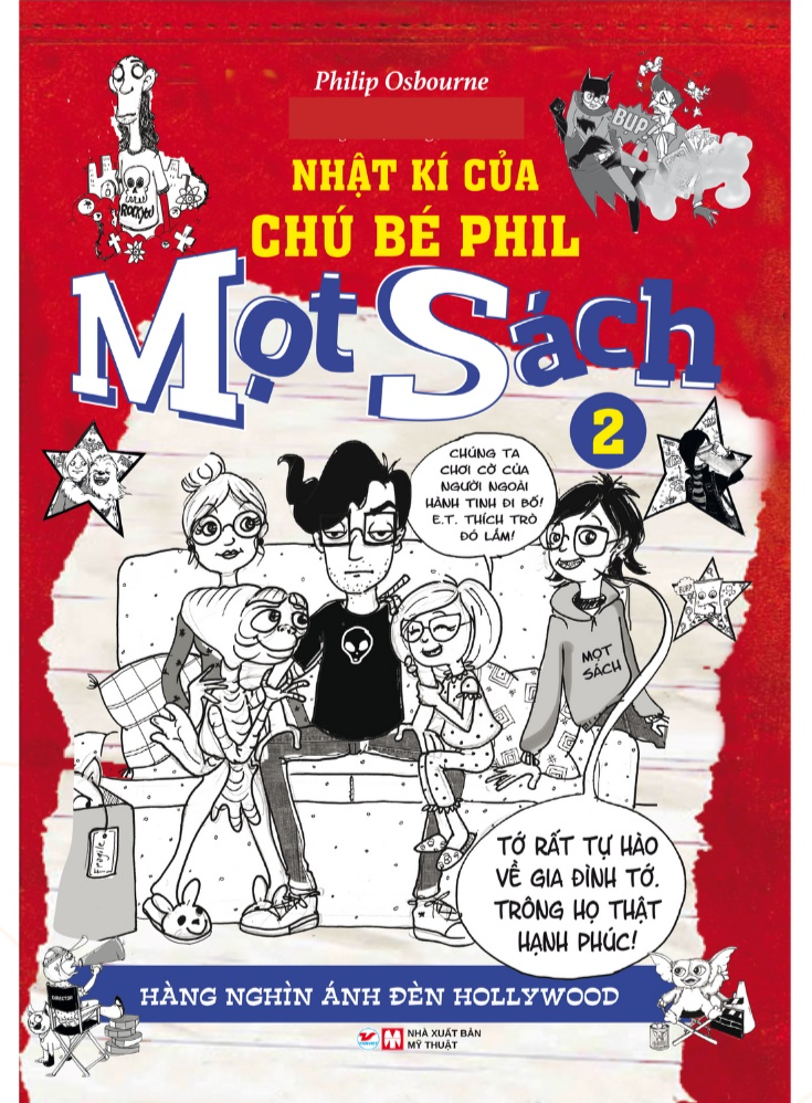 Combo Nhật Ký Chú Bé Phil Mọt Sách  - Tặng kèm 05 postcard độc quyền - Bản Quyền