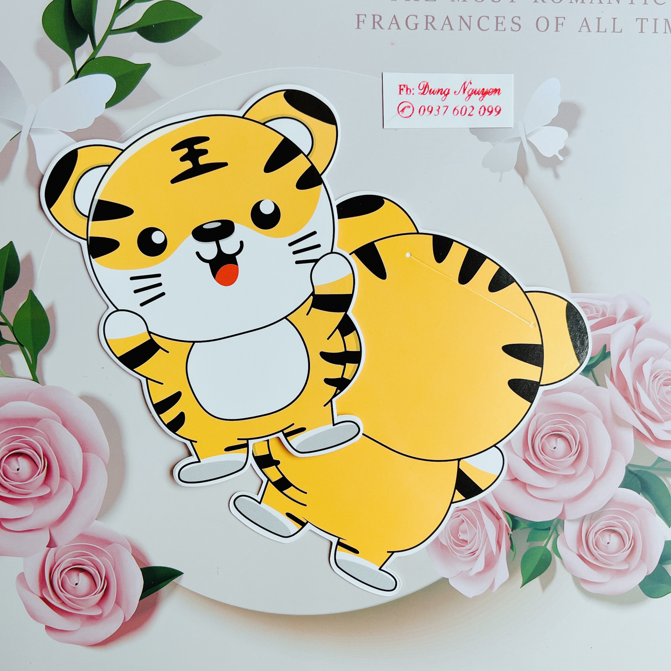 20 BAO LÌ XÌ CHIBI mẫu cọp 2022 GIẤY BÓNG & LỤA DÀY nhiều mẫu