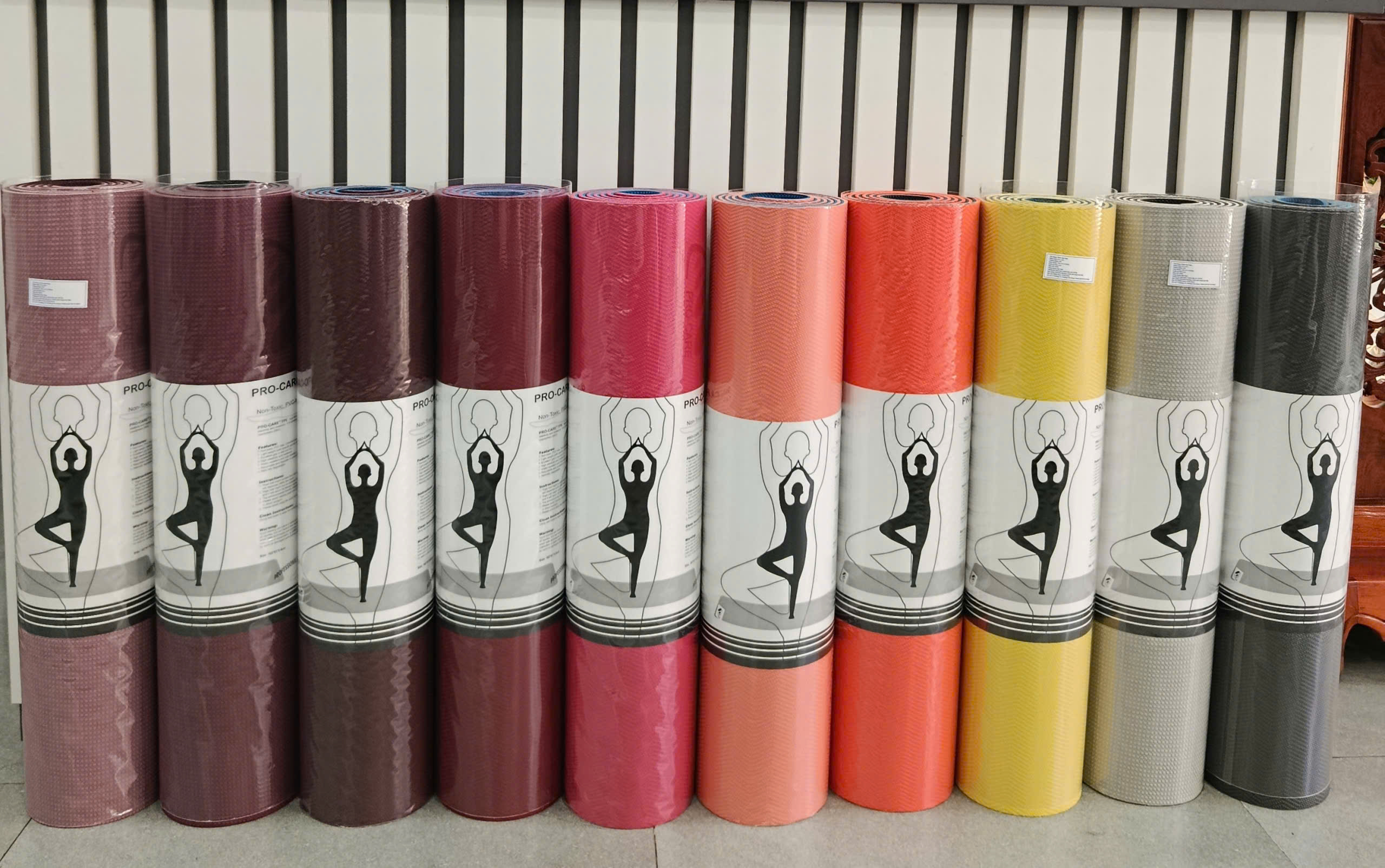 THẢM YOGA TPE PRO-CARE WELCOME - TAIWAN( TẶNG TÚI ĐỰNG THẢM)
