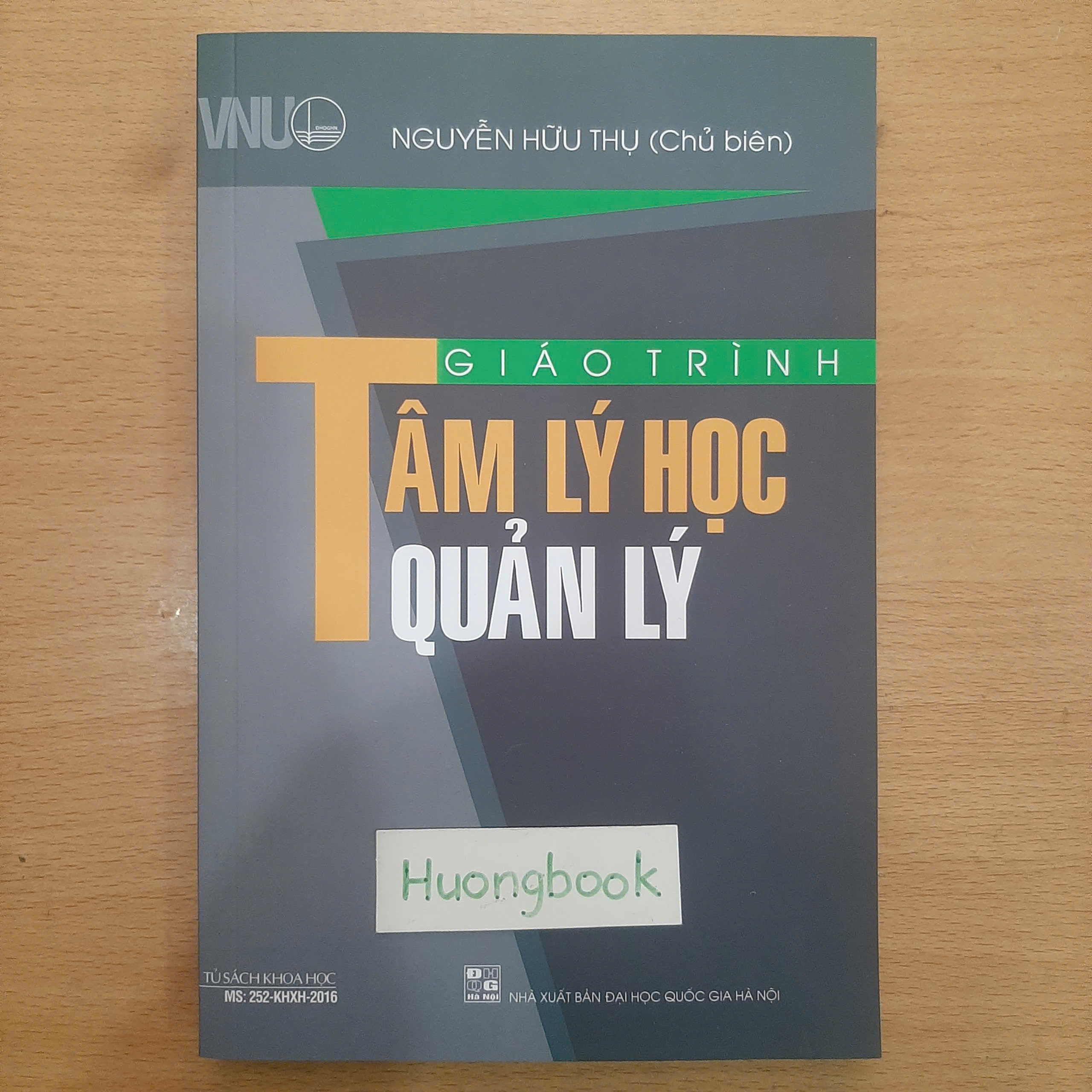 Sách - Giáo trình tâm lý học quản lý #huongbook