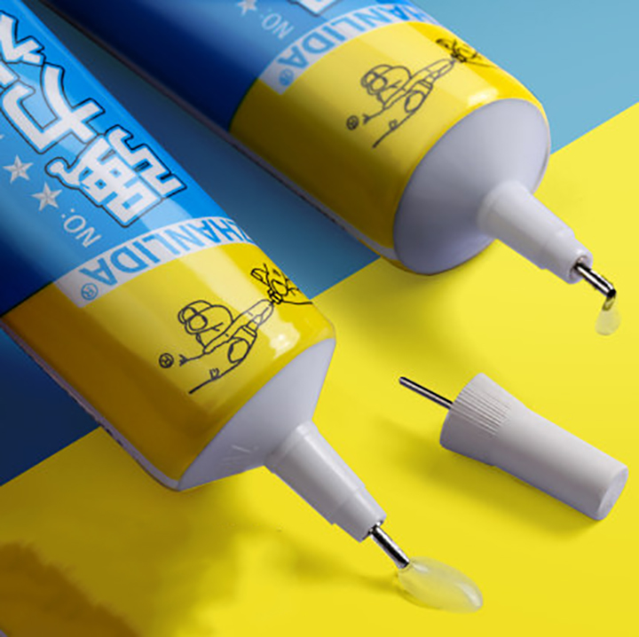 Keo Dán Giày Dép Thể Thao Trong Suốt Chuyên Dụng Siêu Dính Transparent Shoe Glue New UP Seaglue 1630 Sneaker Silicone 50ml