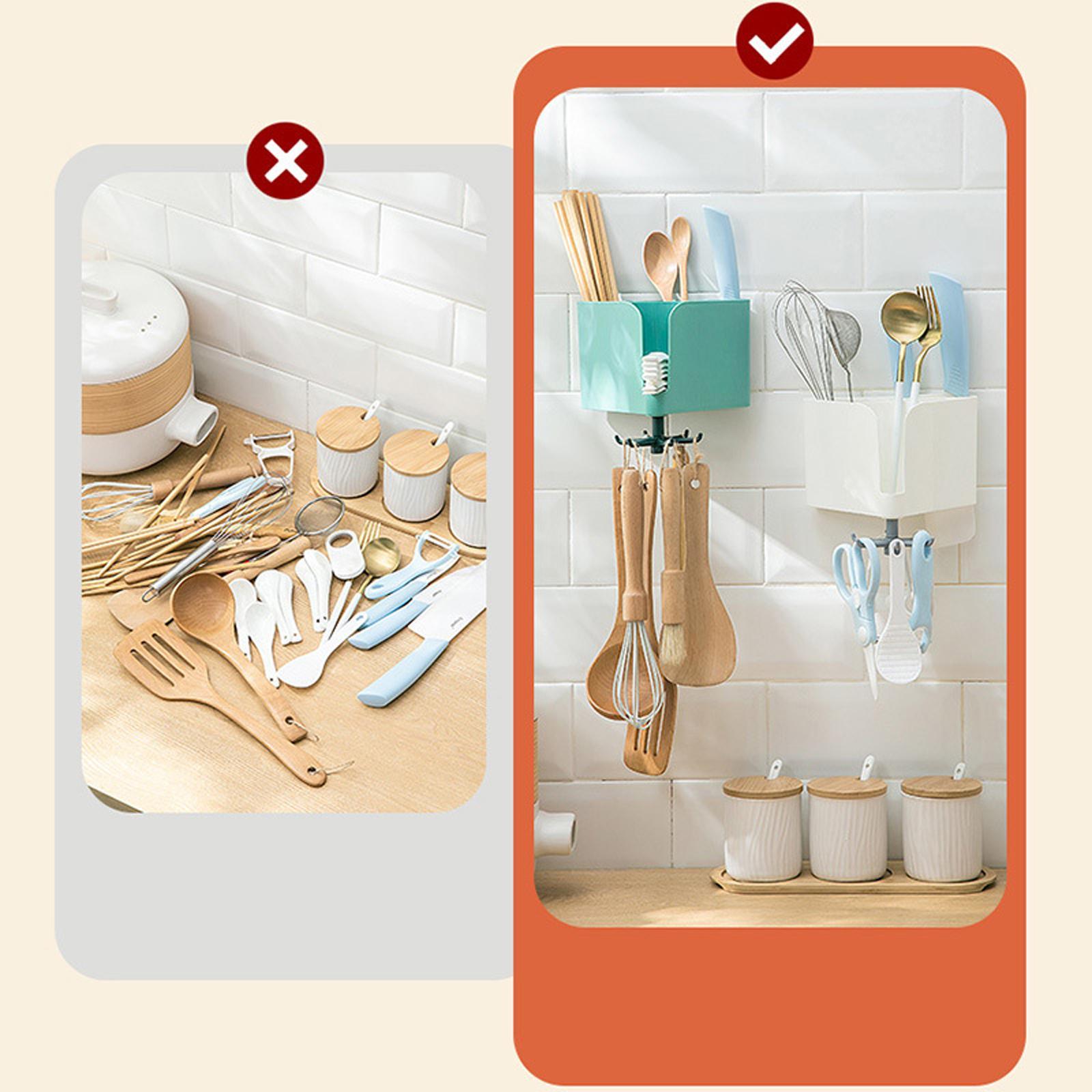 Kitchen Utensils Chopsticks Holder Drainable for Kitchen Tableware Household
