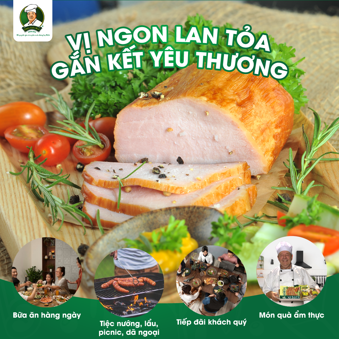 [Chỉ Giao Hà Nội] Thăn lợn hun khói 300g