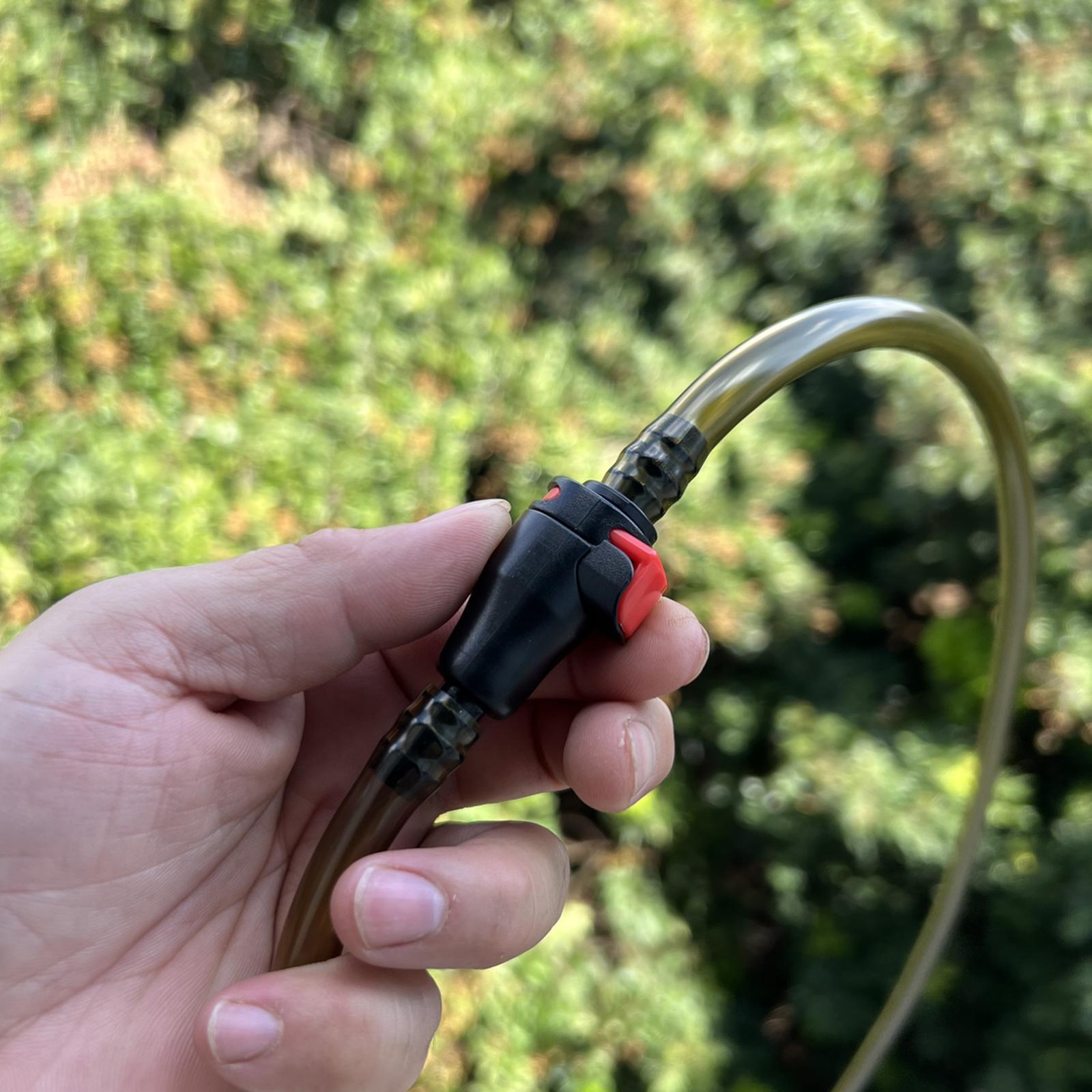 Hose Pipe Quick Release Handle Connector Adapter Control Water