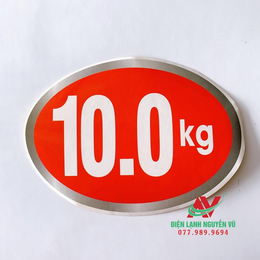 TEM MÁY GIẶT SỐ KG ĐỦ CÁC LOẠI