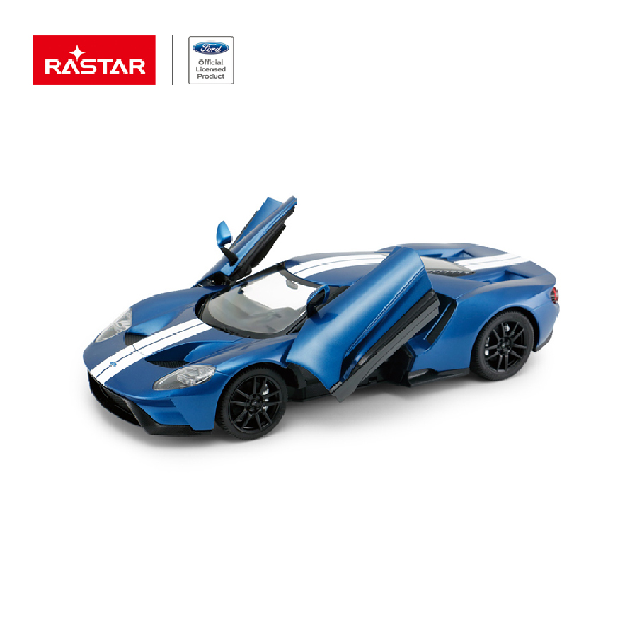 Đồ Chơi Xe Điều Khiển 1:14 Ford Gt Có Thể Mở Cửa Xanh Dương RASTAR R78100/BLU