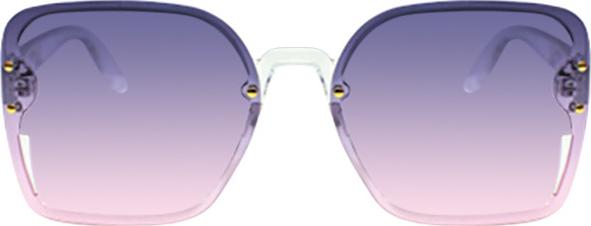 Kính Mát Nhựa Unisex MN1031.2 (69-17-145) - Tím Hồng