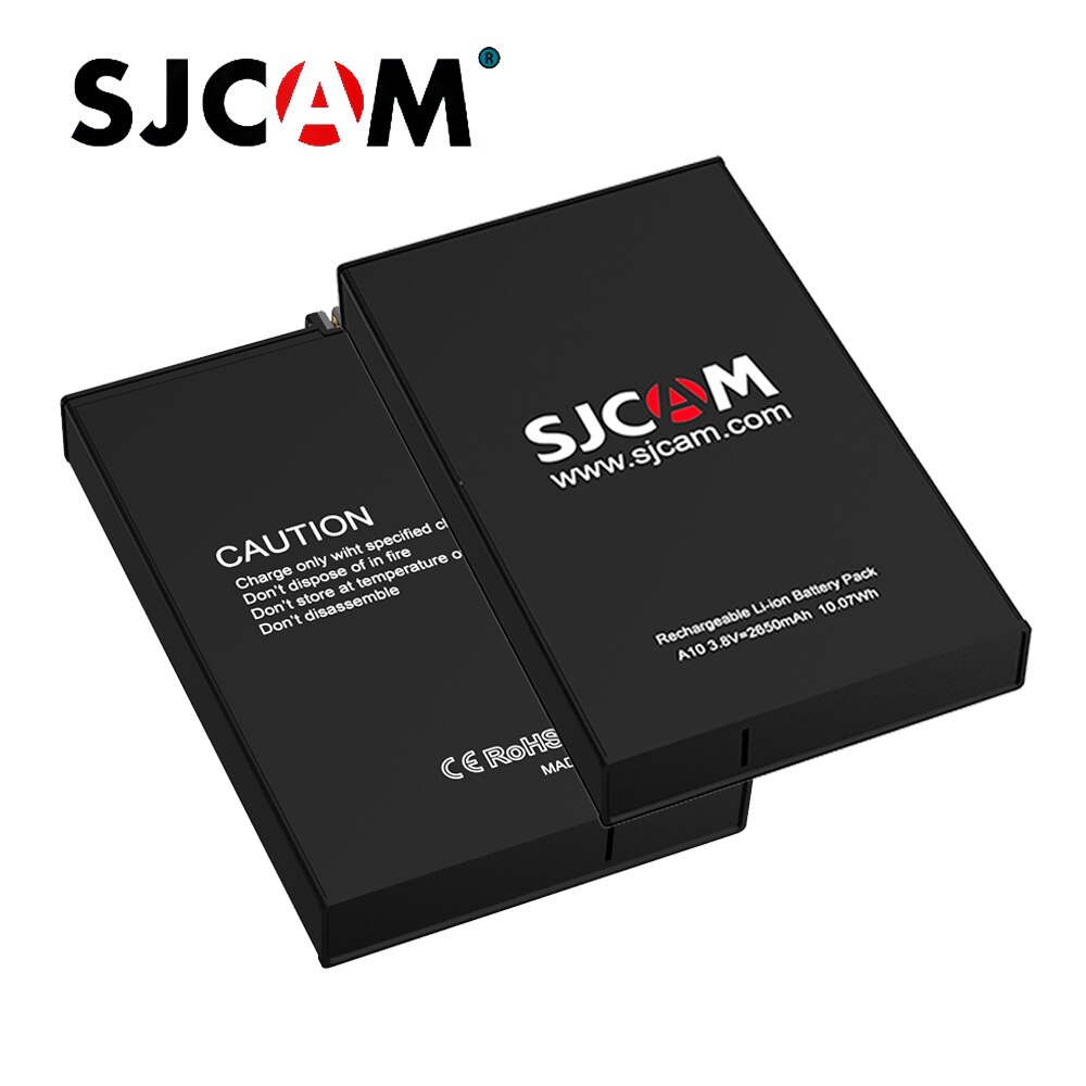 Pin và Dock sạc đôi cho Camera SJCAM A10 - Hàng nhập khẩu