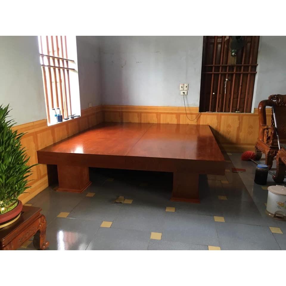 Chiếu ngựa hộp gỗ xoan đào