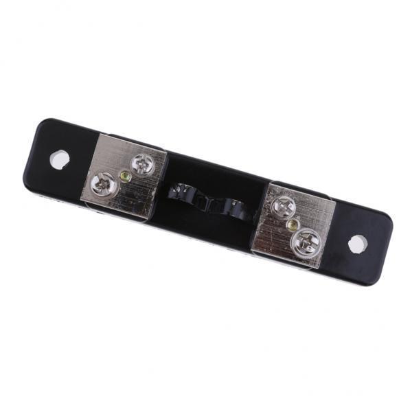 2X 75mV Shunt Resistor for DC Current Meter Amp Analog Panel Ammeter FL-2 20A