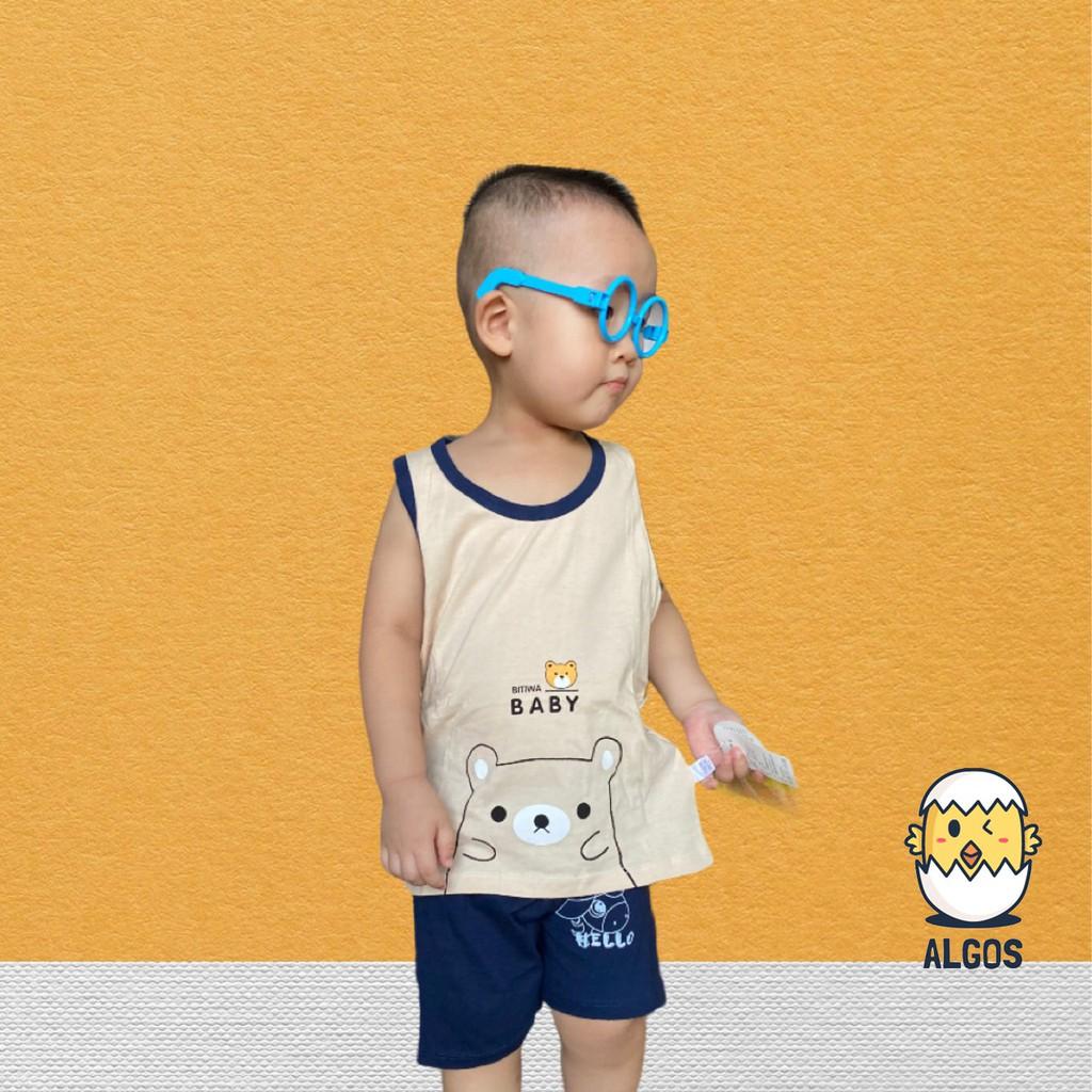 Bộ quần áo bé trai - Bộ Baby Bear - Cotton 100% thoáng mát thấm hút mồ hôi an toàn cho bé