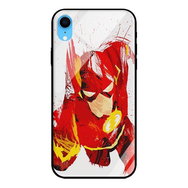 Ốp kính cường lực cho iPhone XR Siêu Nhân - Hàng chính hãng