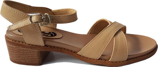 Giày Sandal Cao Gót BIGGBEN Da Bò Thật Cao 4 Phân SDCG52