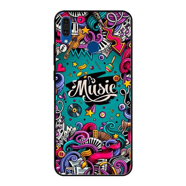 Ốp Lưng in cho Huawei Y9 2019 Mẫu Màu Sắc 2 - Hàng Chính Hãng