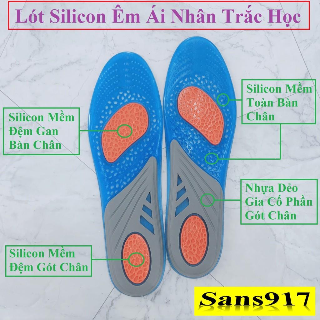 Lót Giày Silicon Siêu Cao Cấp Cặp Lót Giầy Êm Ái Sans917