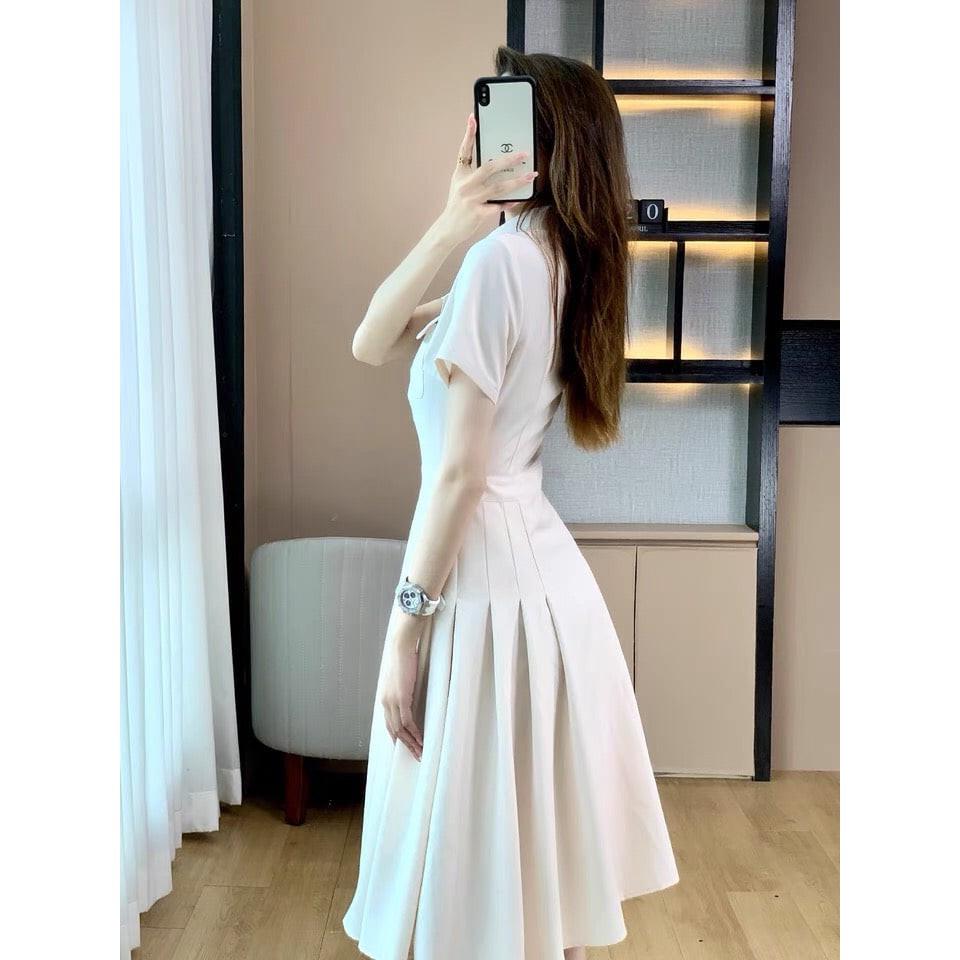 Đầm công sở xòe xếp li nữ tính Alice Dress