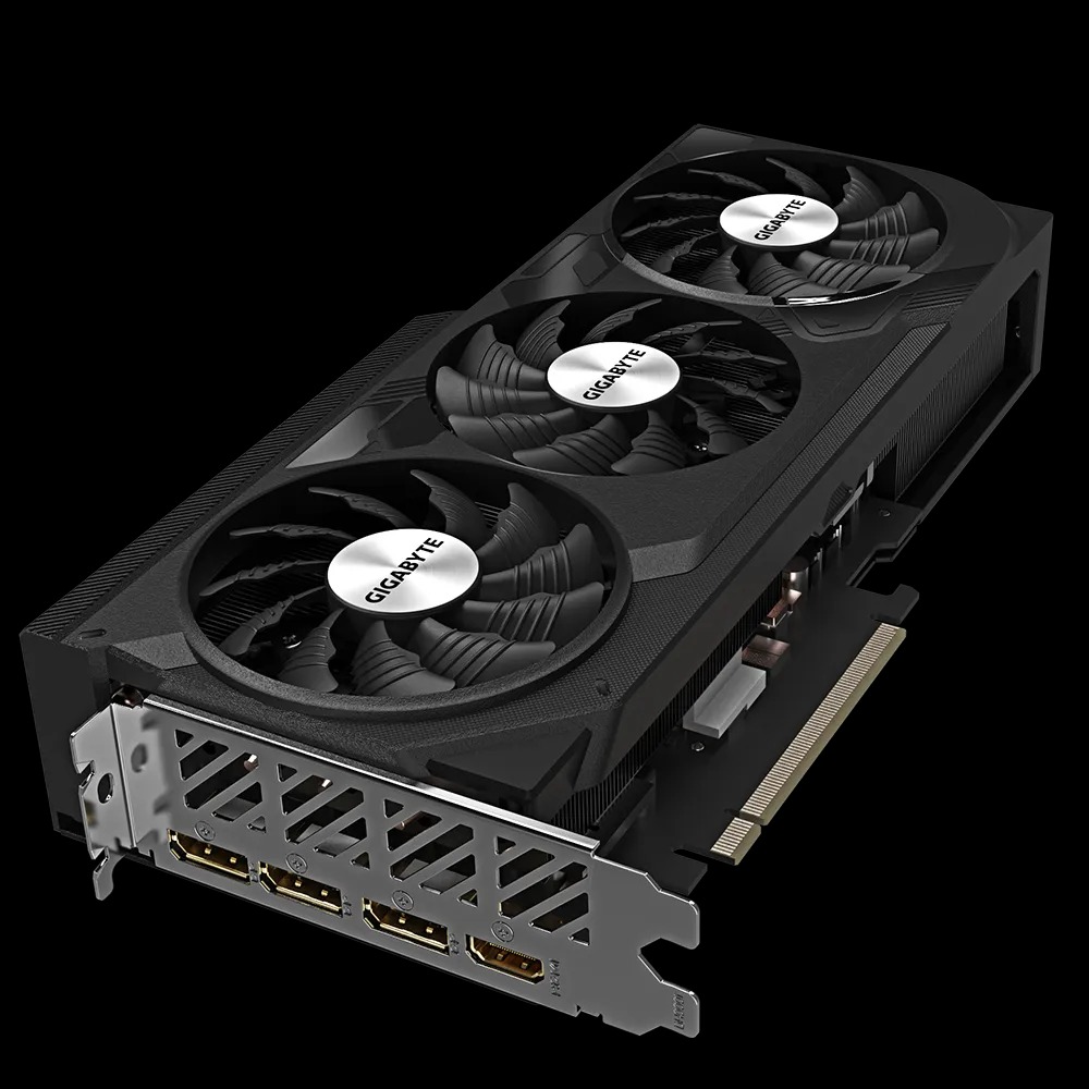Card màn hình VGA Gigabyte GeForce RTX 4070 Ti Super Windforce OC 16G (N407TSWF3OC-16GD) - Hàng Chính Hãng