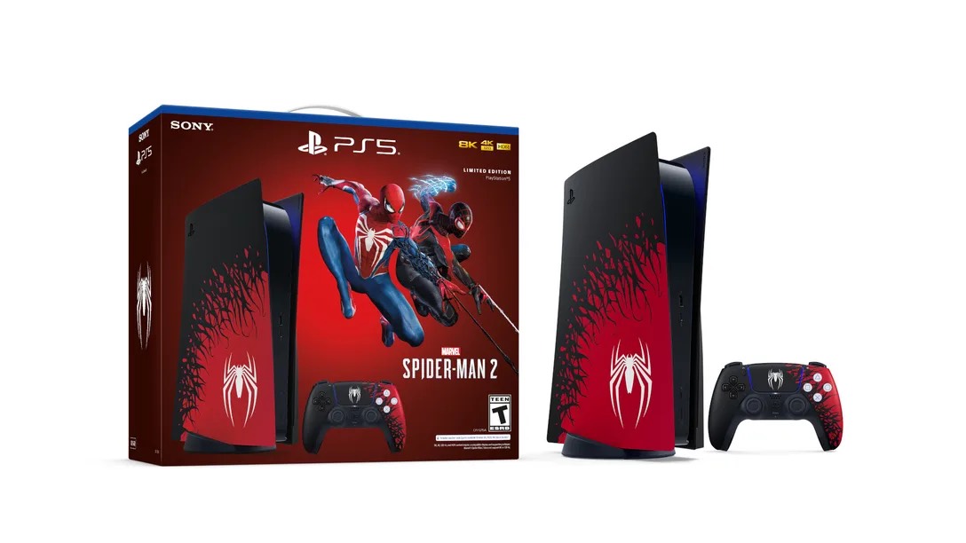 MÁY CHƠI GAME SONY PS5 STANDARD MARVEL'S SPIDER-MAN 2 LIMITED EDTION - Hàng Nhập Khẩu