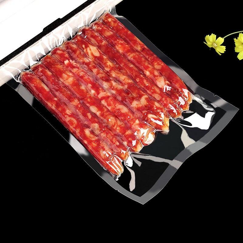 Túi PA hút chân không thực phẩm 2 mặt trơn dày 10 zem, 1kg túi hút chân không trơn đủ size