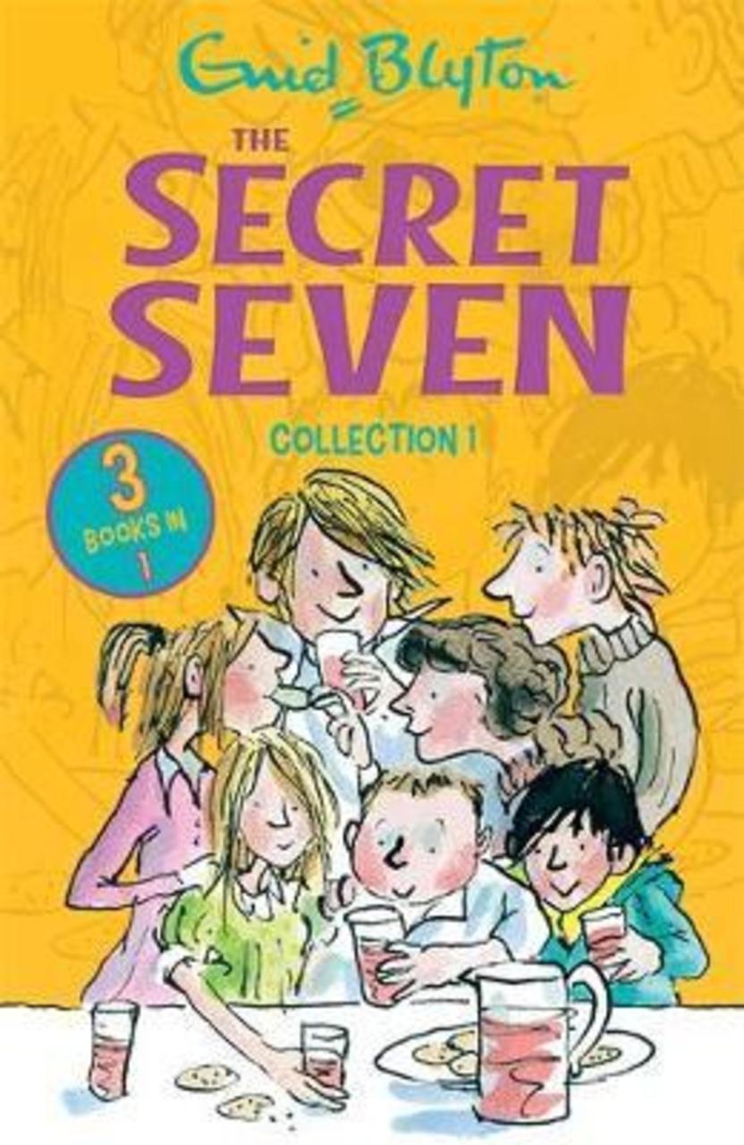 Sách - The Secret Seven Collection 1 : Books 1-3 by Enid Blyton (UK edition, paperback)
