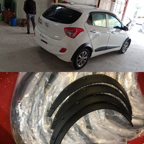 Cua Lốp Hyundai I10 Mẫu Thể Thao Chống Xước Và Chống Va Quẹt Xe