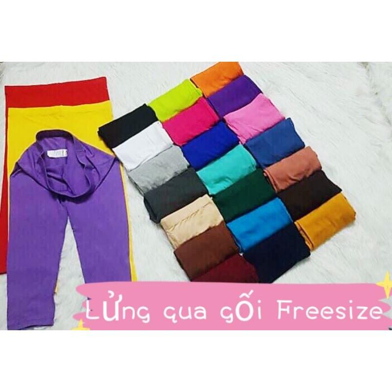 LỬNG QUA GỐI 2 SIZE - QUẦN LEGGING THÁI