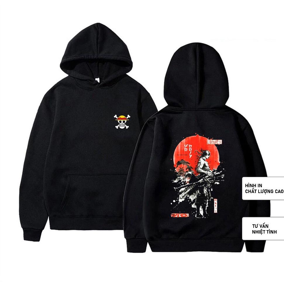 [ONE PIECE HOT ] [ANIME LẠ] BST Áo Hoodie One piece Zoro Luffy Gear 5 Mũ Rơm Kaido Đảo Hải Tặc in hình cực chất mẫu HOT SIÊU HOT - 6