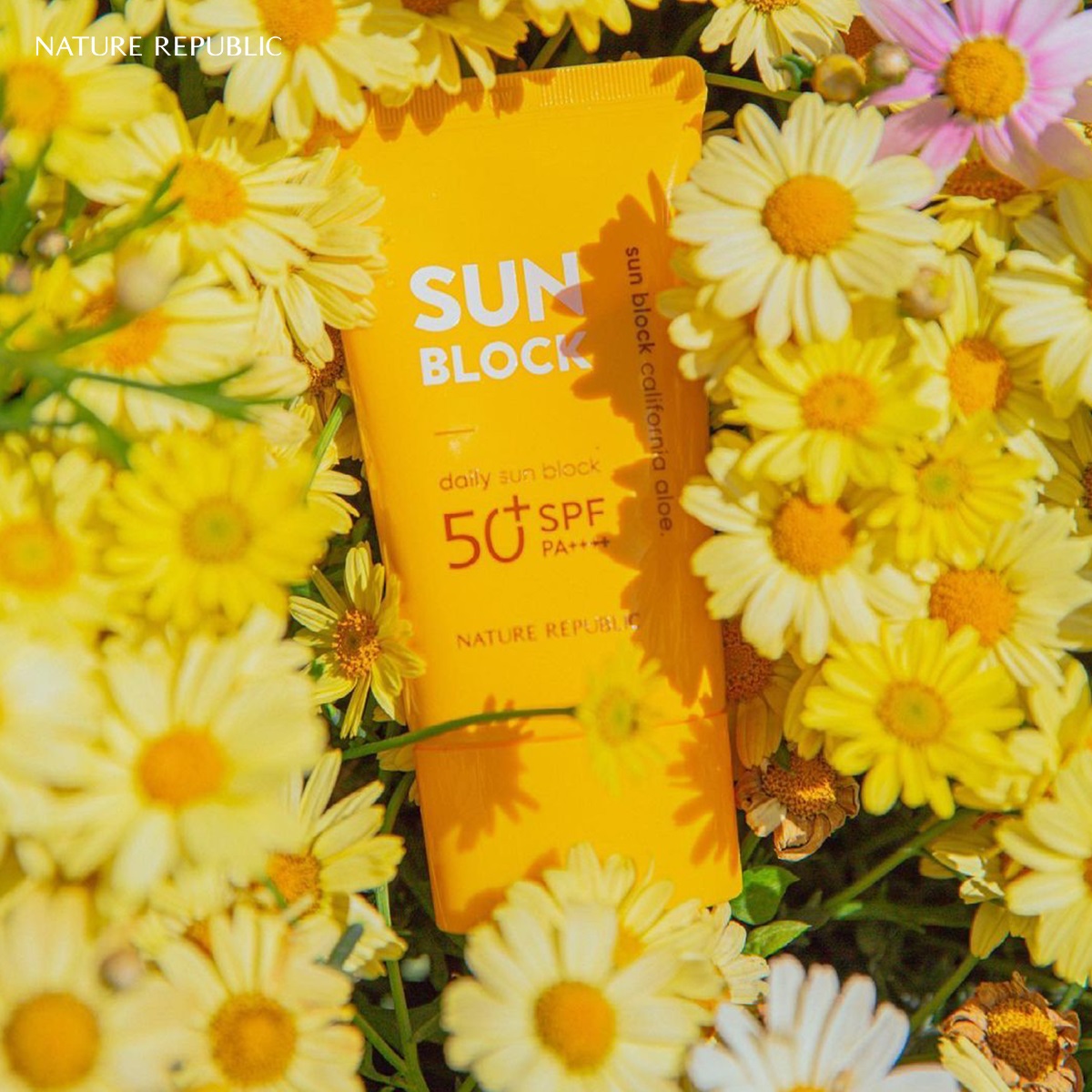 Kem Chống Nắng Cho Mọi Loại Da Hàn Quốc Nature Republic California Aloe Daily Sun Block SPF50+PA+++ - OZ Slim Store